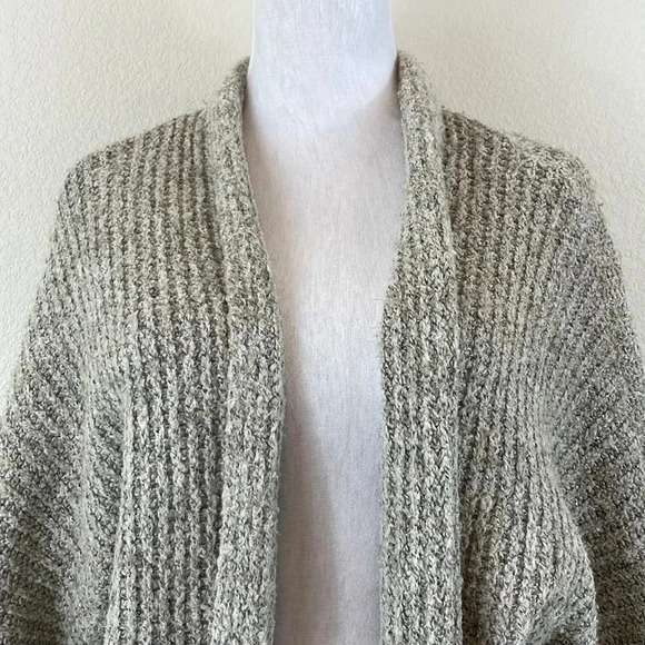 William Rast gray/brown open front duster size small - Picture 2 of 8